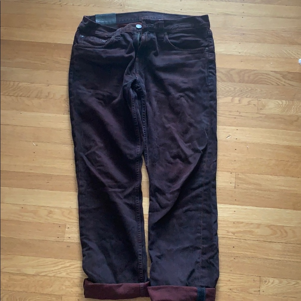 Kane jeans - faded burgundy